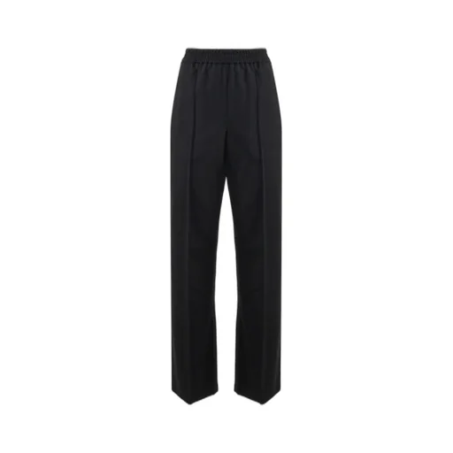 High Waist Straight-Leg Trousers