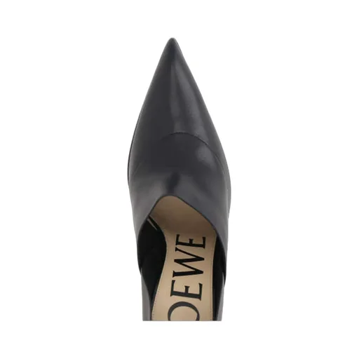 Comic Pointed-Toe Pumps