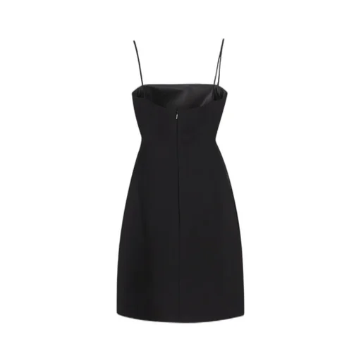 Thin Strapped Flare Silhouette Dress