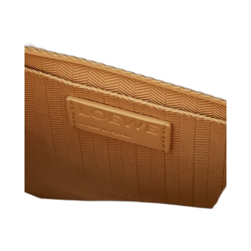 Logo Embossed Tote Bag