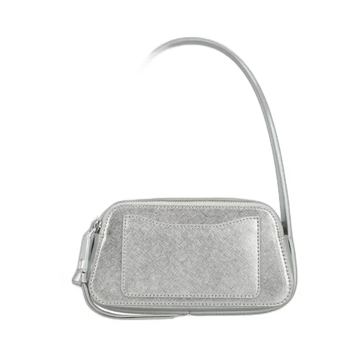 Metallic Effect Slingshot Shoulder Bag