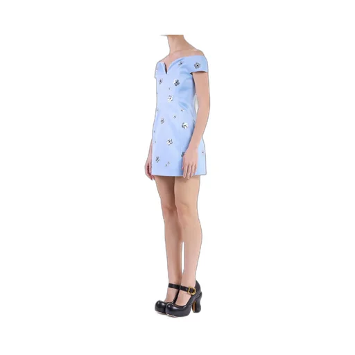 Sequin Daisy Embellished Dress