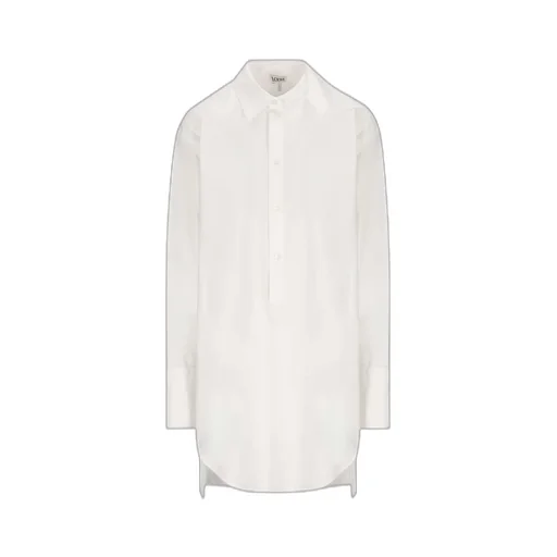 Deconstructed Long-Sleeved Shirt Dress