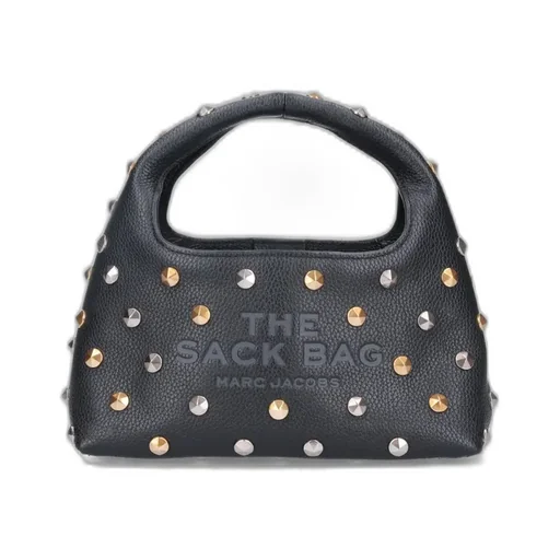 The Glam Stud Embellished Mini Sack Bag