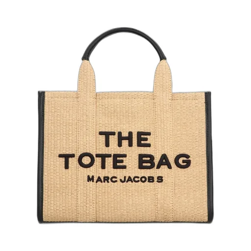 The Medium Woven Top Handle Bag