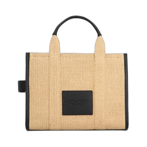 The Medium Woven Top Handle Bag