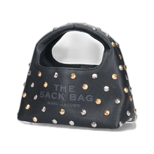 The Glam Stud Embellished Mini Sack Bag