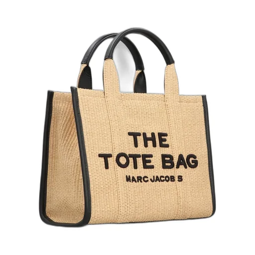 The Medium Woven Top Handle Bag