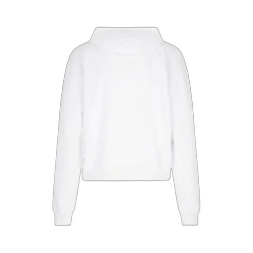 Logo Embroidered Drawstring Hoodie