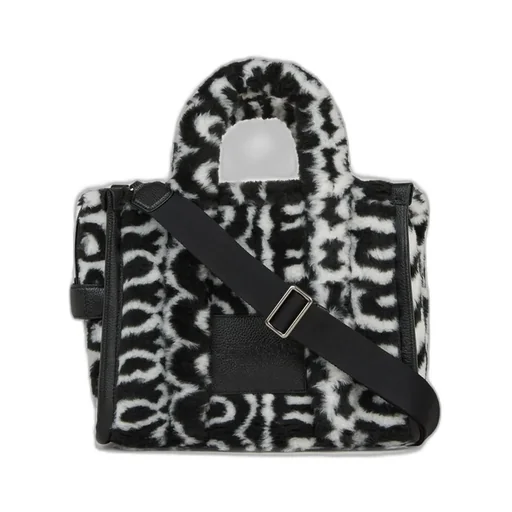 Monogram Printed Medium Tote Bag