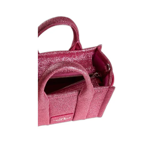 The Galactic Glitter Mini Top Handle Bag