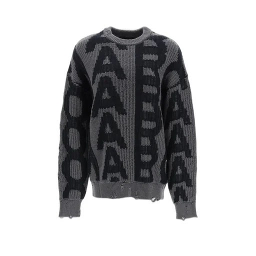 Distressed Crewneck Jumper