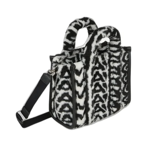 Monogram Printed Medium Tote Bag