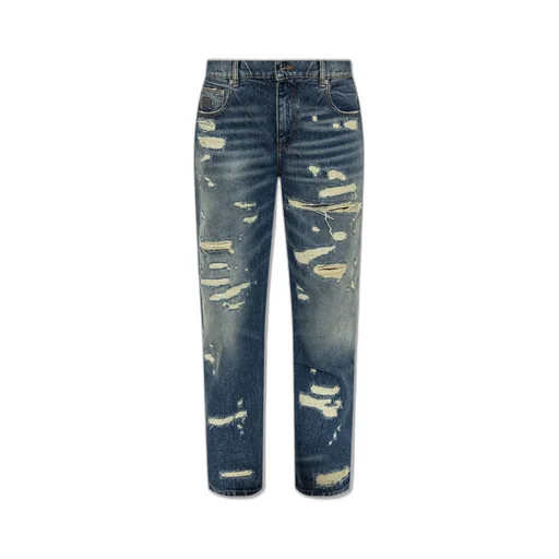 The Rip And Repair Straight-Leg Jeans