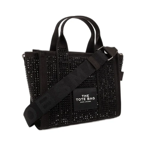 The Crystal Canvas Logo Detailed Small Tote Bag
