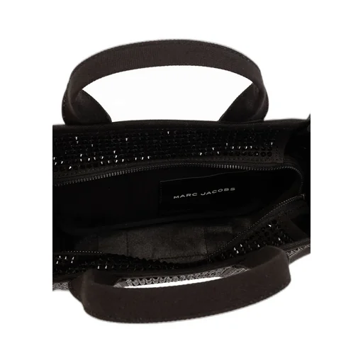 The Crystal Canvas Logo Detailed Small Tote Bag