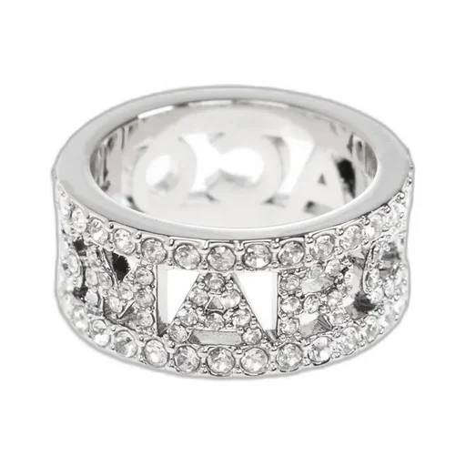 The Monogram Pave Ring