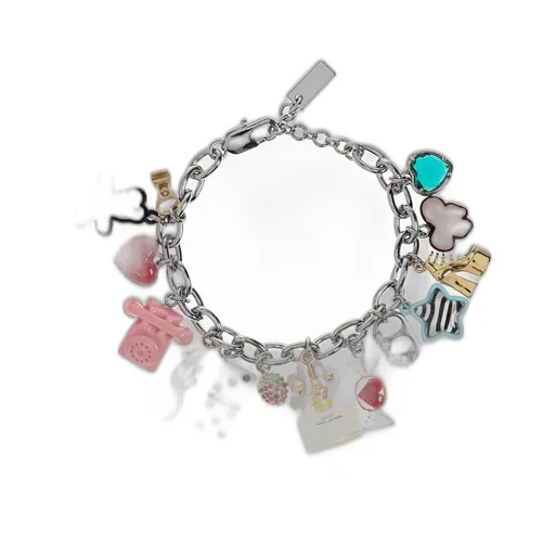 The Sticker Charm Statement Bracelet