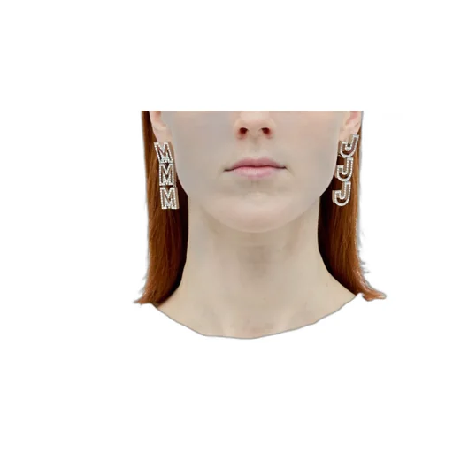Logo Embellished Earrings