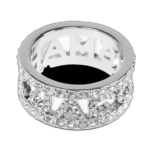 The Monogram Pave Ring