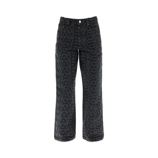 Logo Print Jeans
