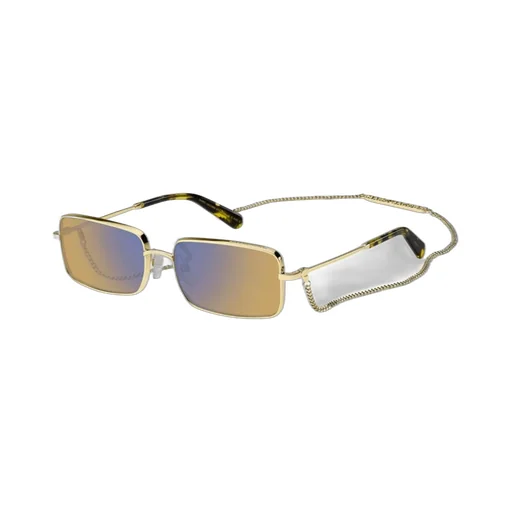 Rectangular Sunglasses With Chain