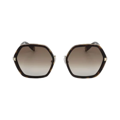 Hexagonal Frame Sunglasses