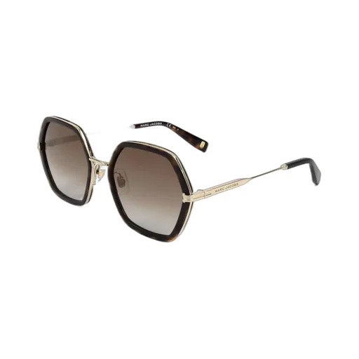 Hexagonal Frame Sunglasses