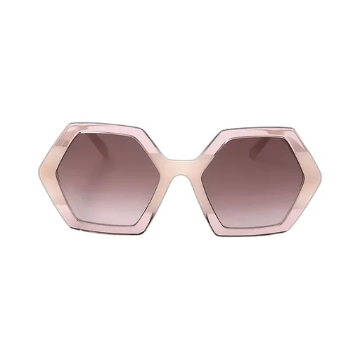 Hexagonal Frame Sunglasses