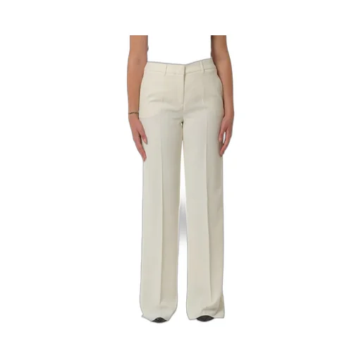 High-Waisted Wide-Leg Trousers