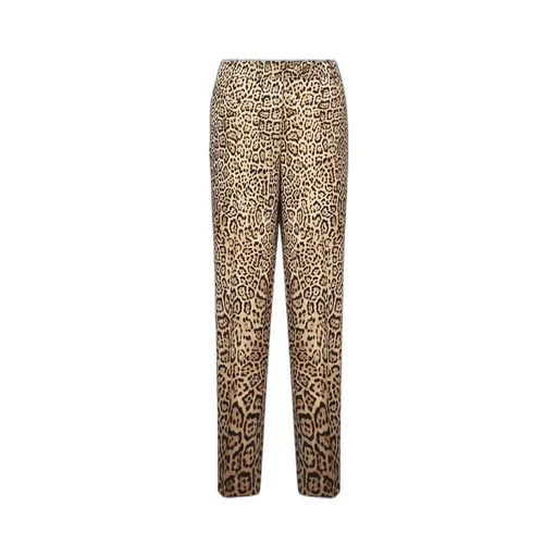 Leopard Print Trousers
