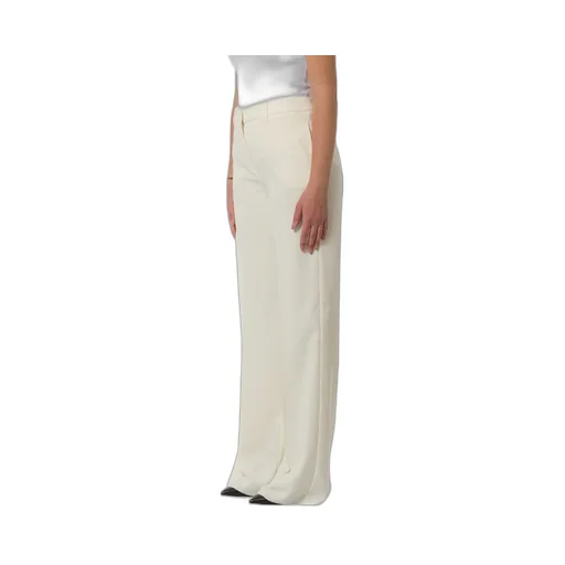 High-Waisted Wide-Leg Trousers