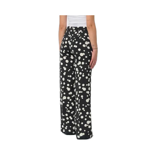 High-Waisted Wide-Leg Trousers