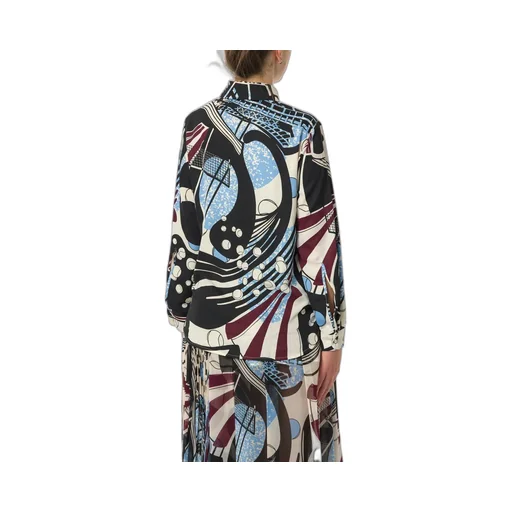 Printed Silk Shirt