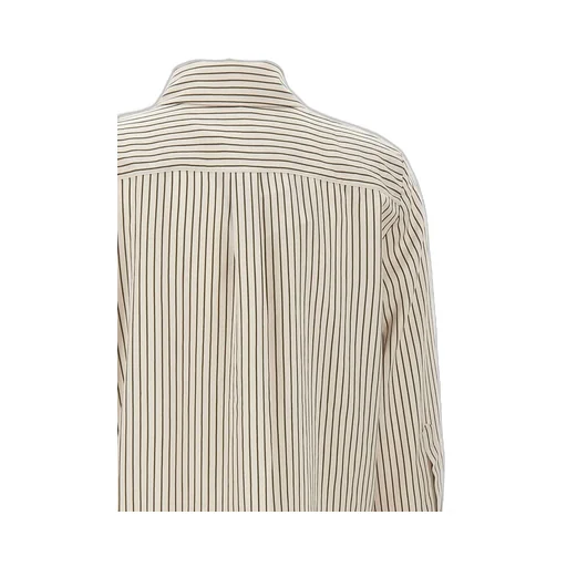 Striped Button-Down Shirt