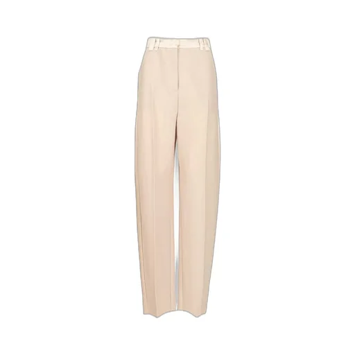High-Waisted Wide-Leg Trousers