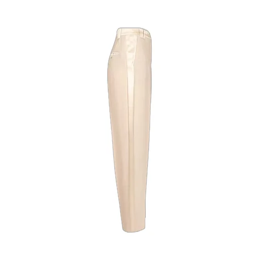 High-Waisted Wide-Leg Trousers