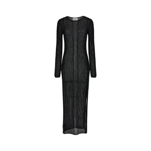 Long-Sleeved Knitted Dress