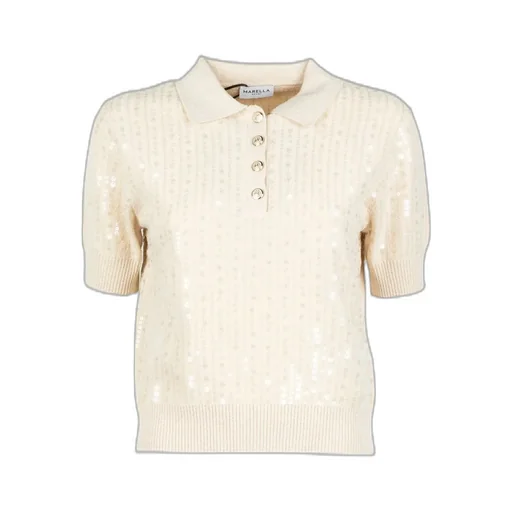Sequined Polo Shirt