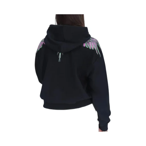 Wings Print Hoodie