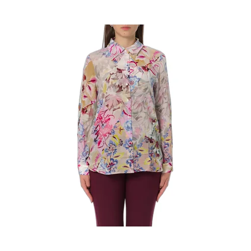 Floral Print Button-Up Shirt