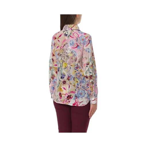 Floral Print Button-Up Shirt