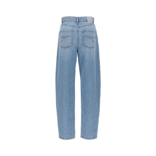 High-Waisted Balloon Jeans