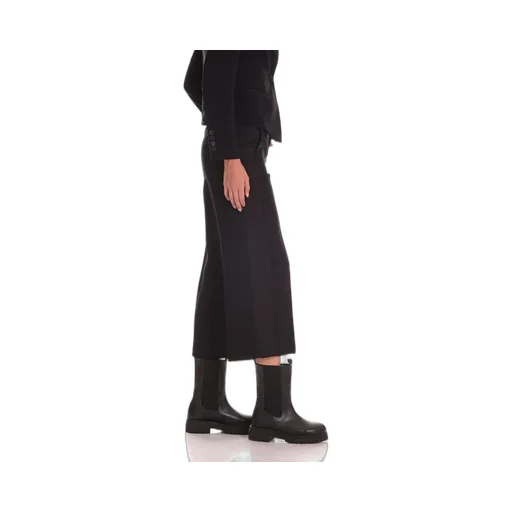 Wide Leg Cropped Trousers