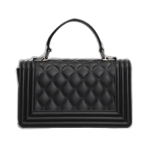 Quilted Top Handle Bag