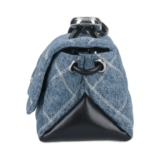 Quilted Denim Shoulder Bag
