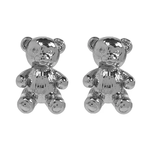 Teddy Bear Stud Earrings