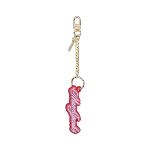 Logo Charm Keychain