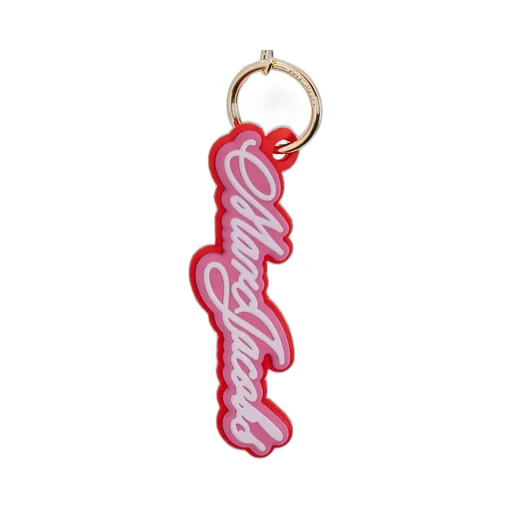 Logo Charm Keychain