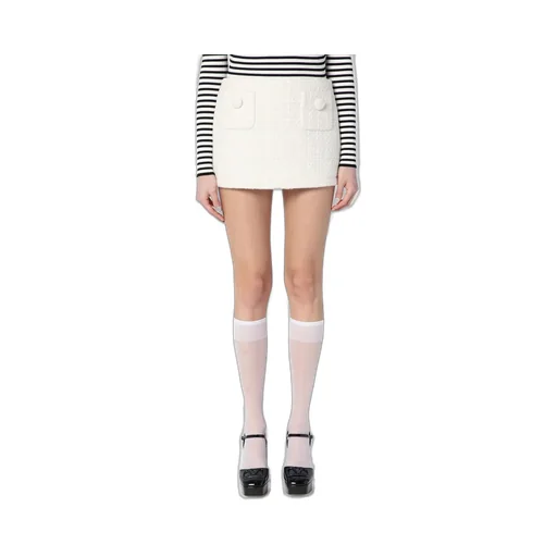 Tweed Mini Skirt